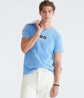 Aeropostale NYC Box Logo Appliqué Graphic Tee