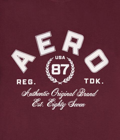 Aero 87 Flocked Graphic Tee Aero 87 Flocked Graphic Tee