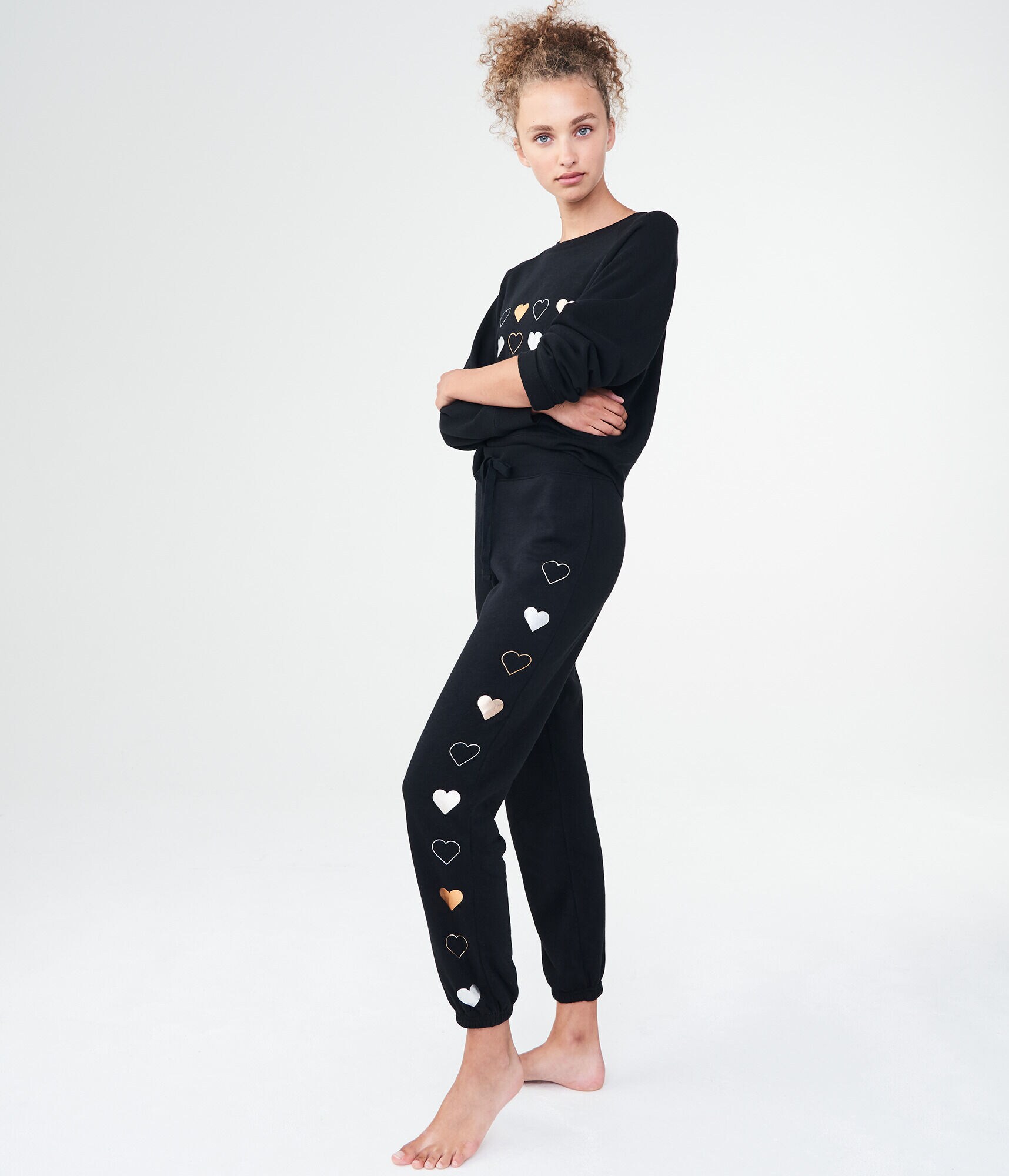 LLD Hearts Yummy Cinch Sweatpants