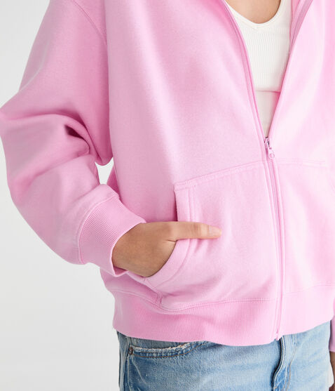 Cloud Soft Oversized Full-Zip Hoodie Cloud Soft Oversized Full-Zip Hoodie