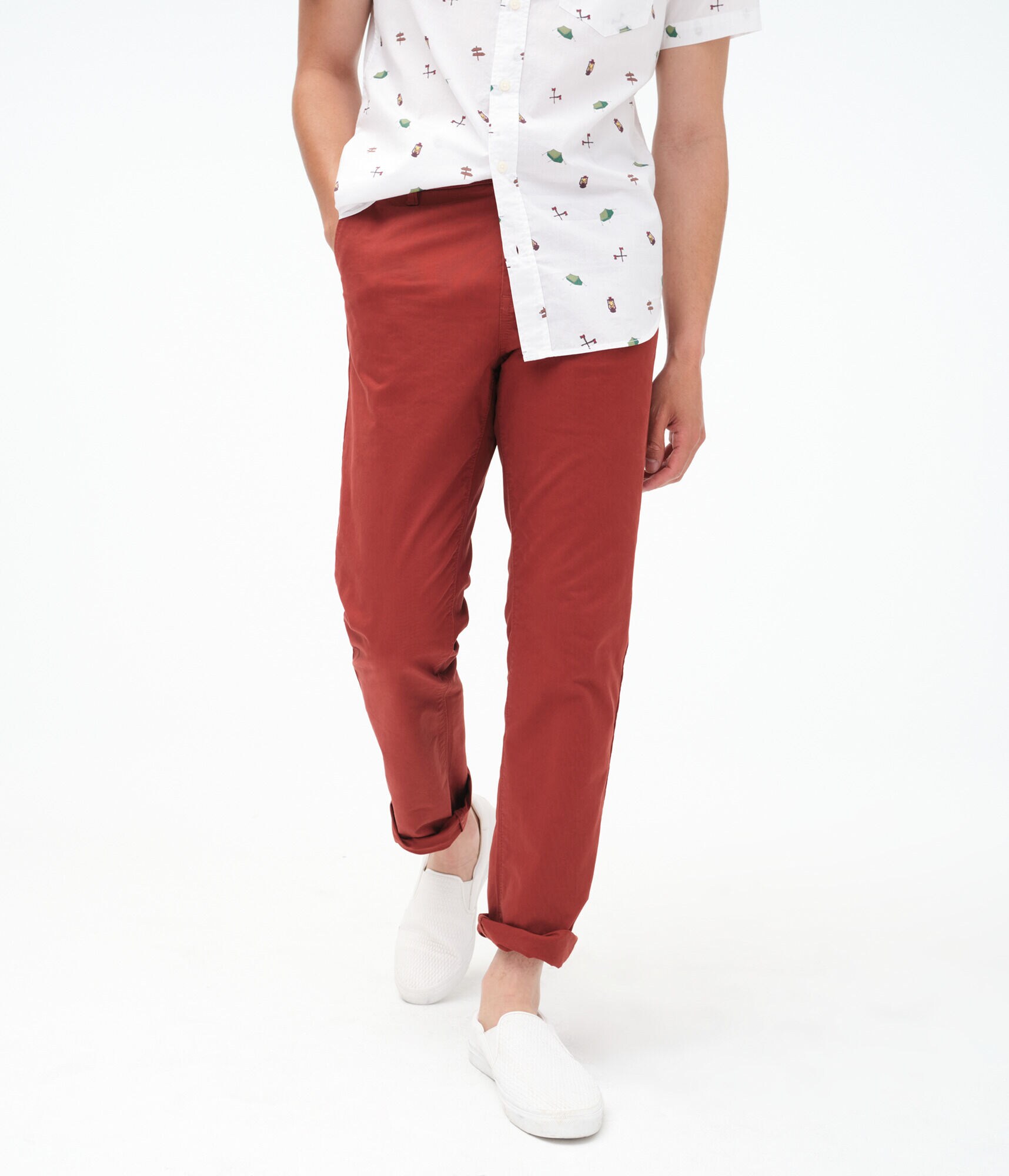 Slim Straight Chinos