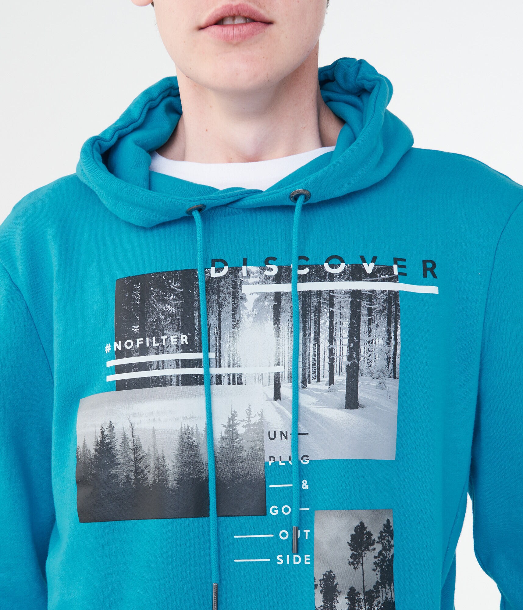 Discover #Nofilter Pullover Hoodie