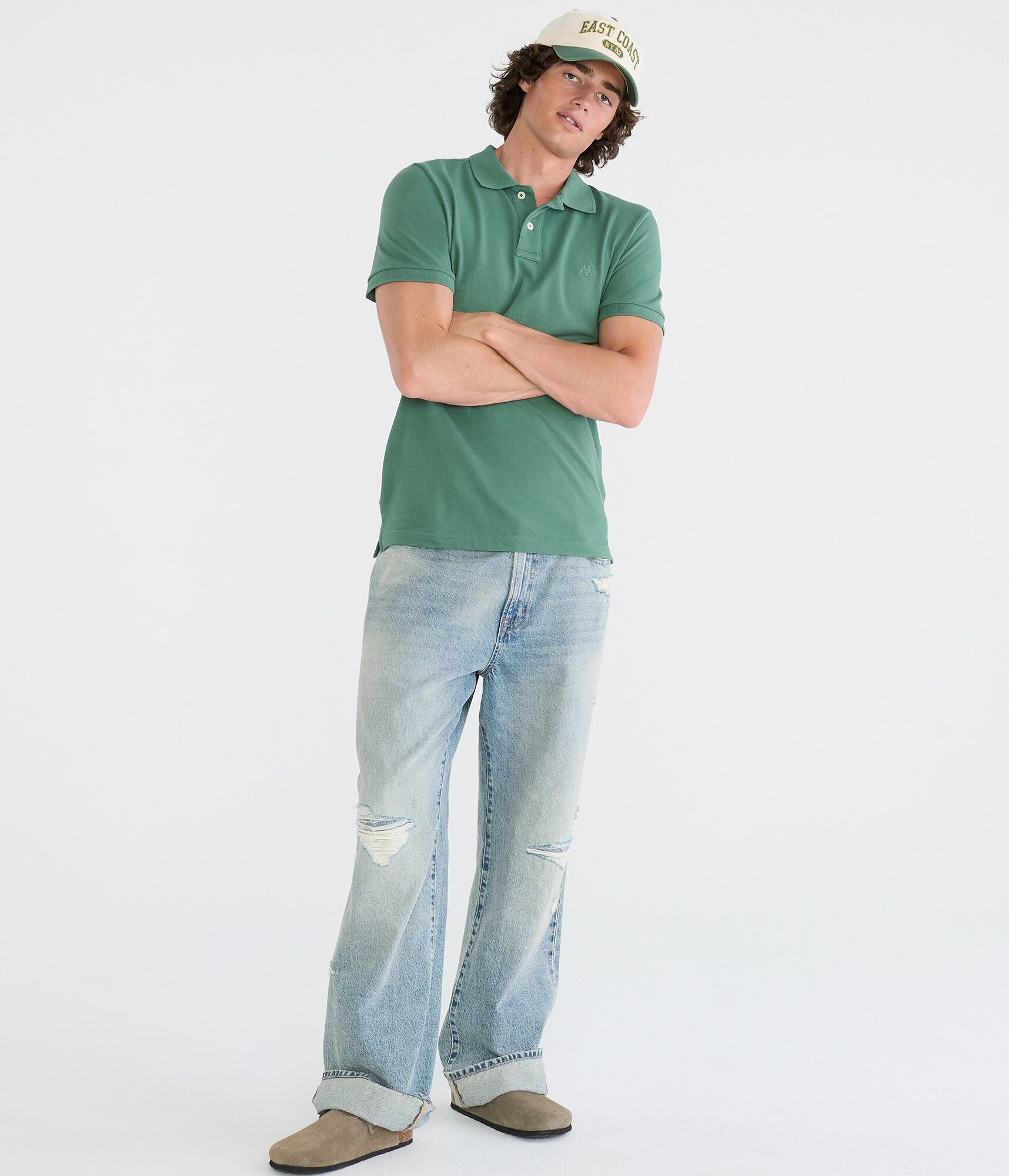 Tonal A87 Logo Piqu&eacute; Polo