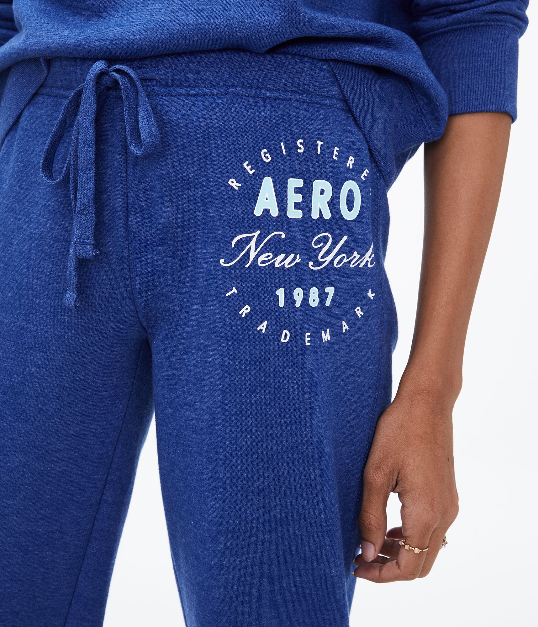 Aero New York Circle Cinch Sweatpants