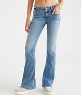 Flare Super Low-Rise Metasoft Jean