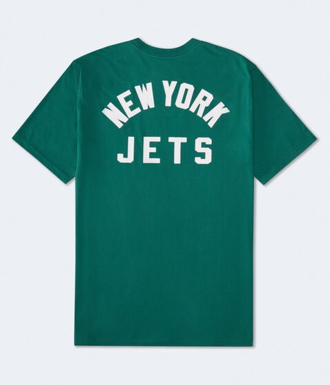 New York Jets Mini Logo Relaxed Graphic Tee New York Jets Mini Logo Relaxed Graphic Tee