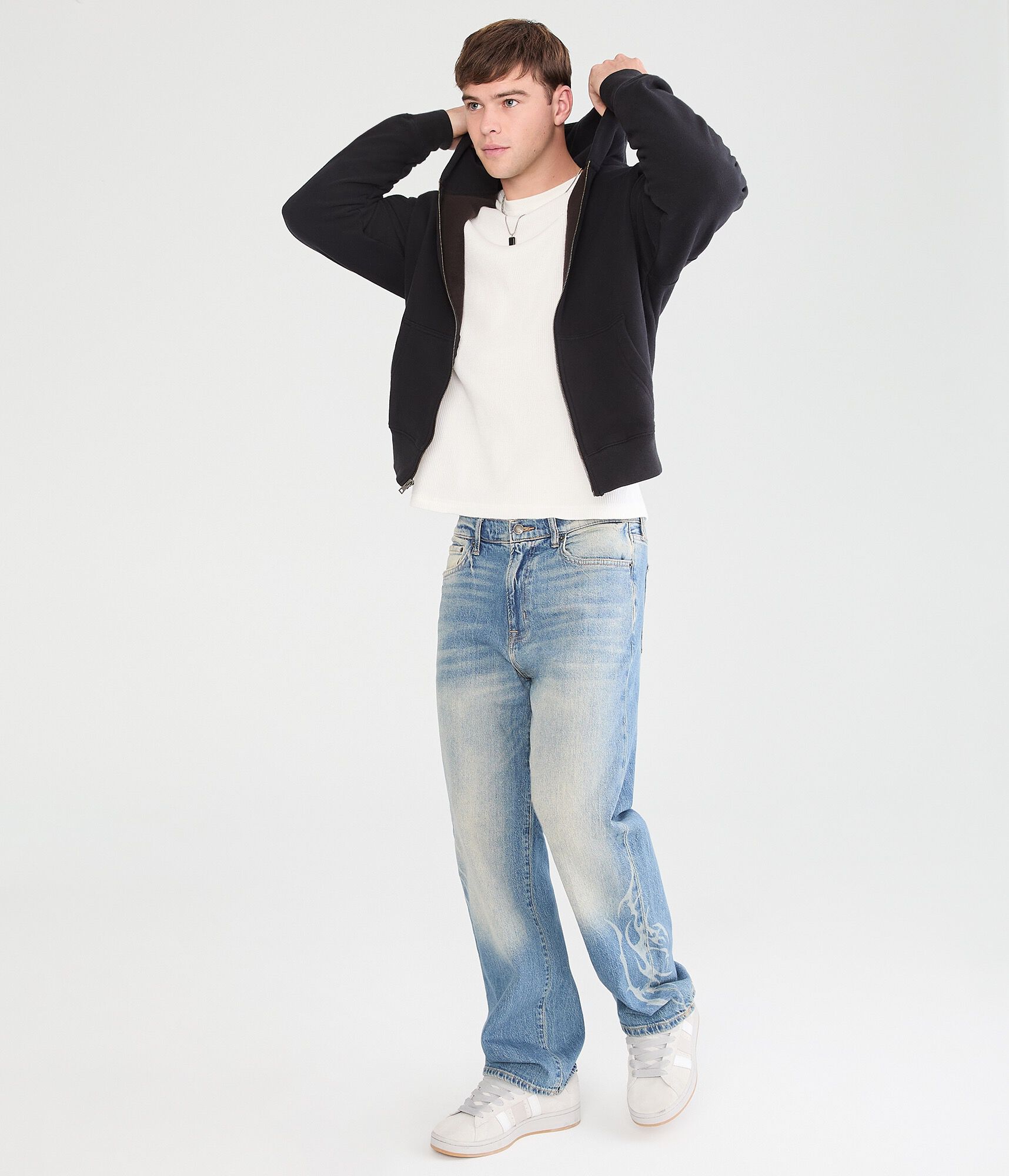 Cloud Soft Boxy Full-Zip Hoodie