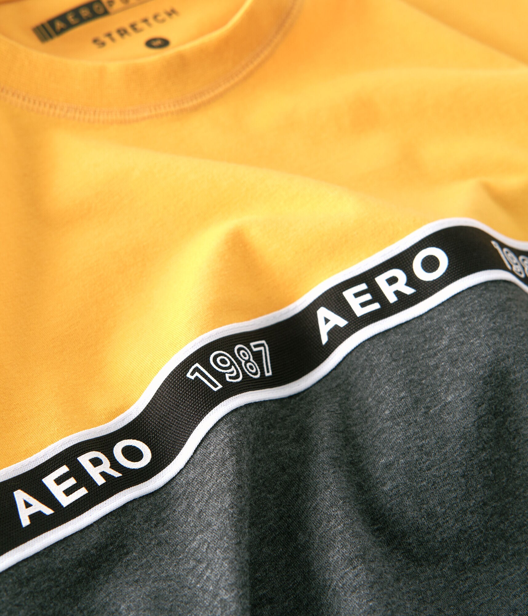 Aero 1987 Colorblocked Stretch Tee
