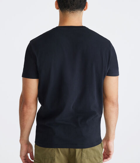 Aero NYC Rose Box Logo Graphic Tee Aero NYC Rose Box Logo Graphic Tee