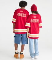 San Francisco 49ers Football Mesh Top