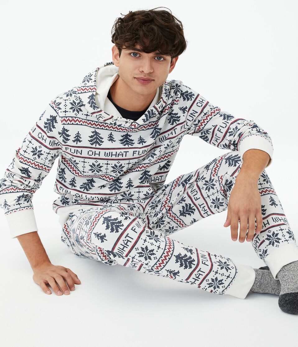 Oh What Fun Fair Isle Pullover Hoodie