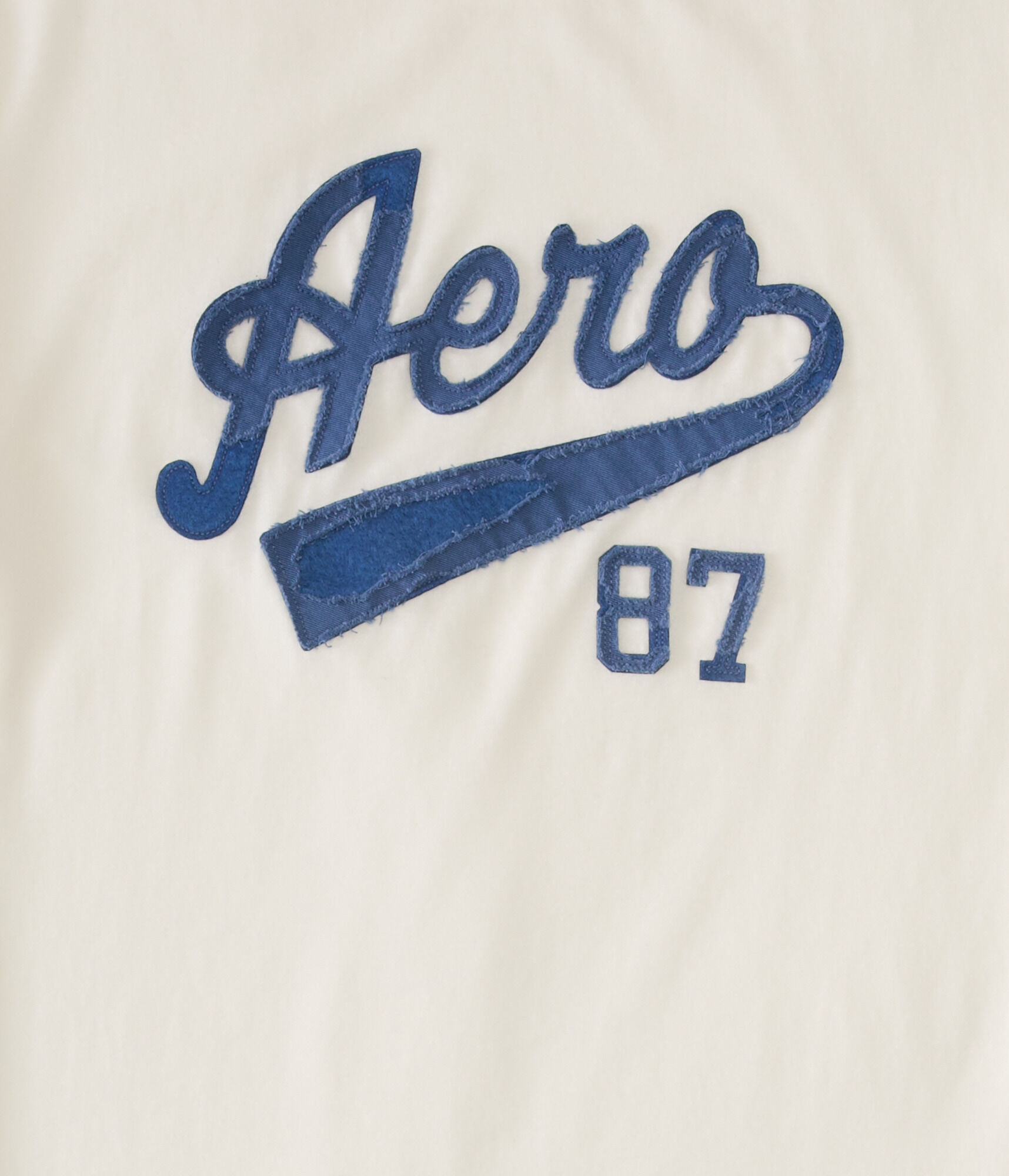 Aero 87 Script Appliqu&eacute; Graphic Tee