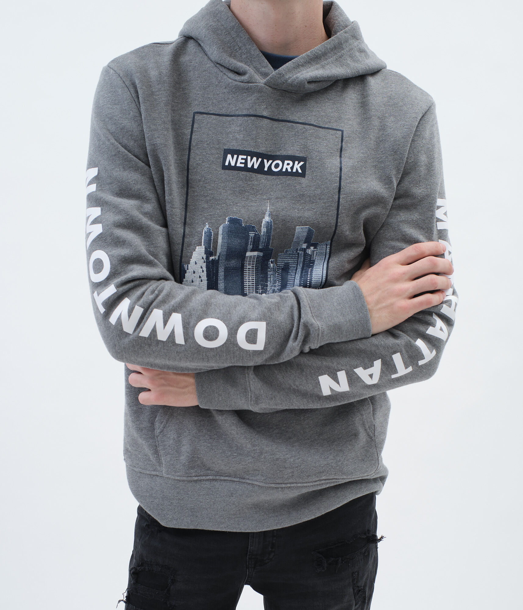 Downtown Manhattan Pullover Hoodie