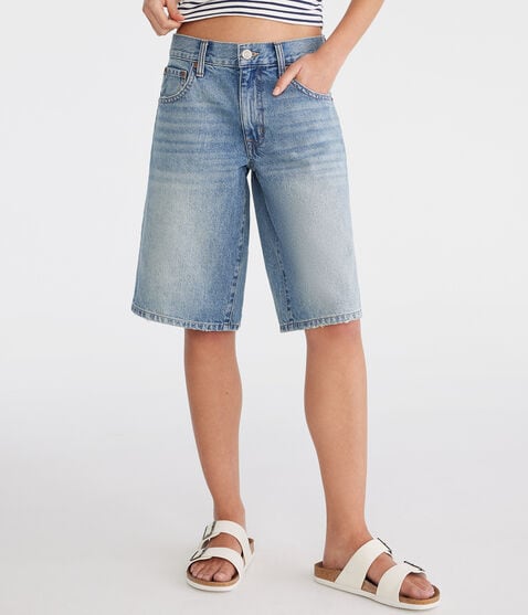 Low-Rise Super Baggy Bermuda Shorts Low-Rise Super Baggy Bermuda Shorts