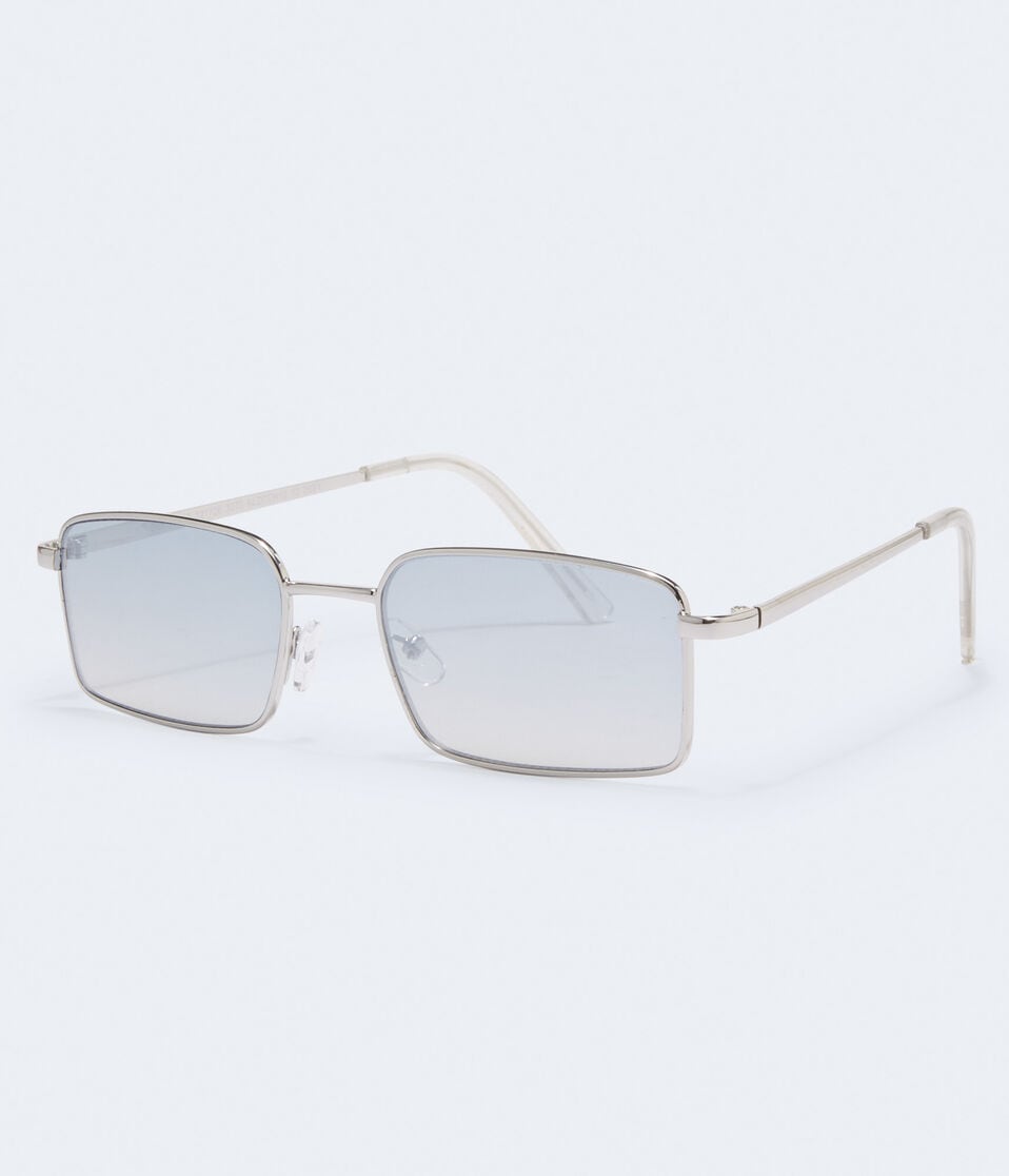 Rectangle Metal Sunglasses