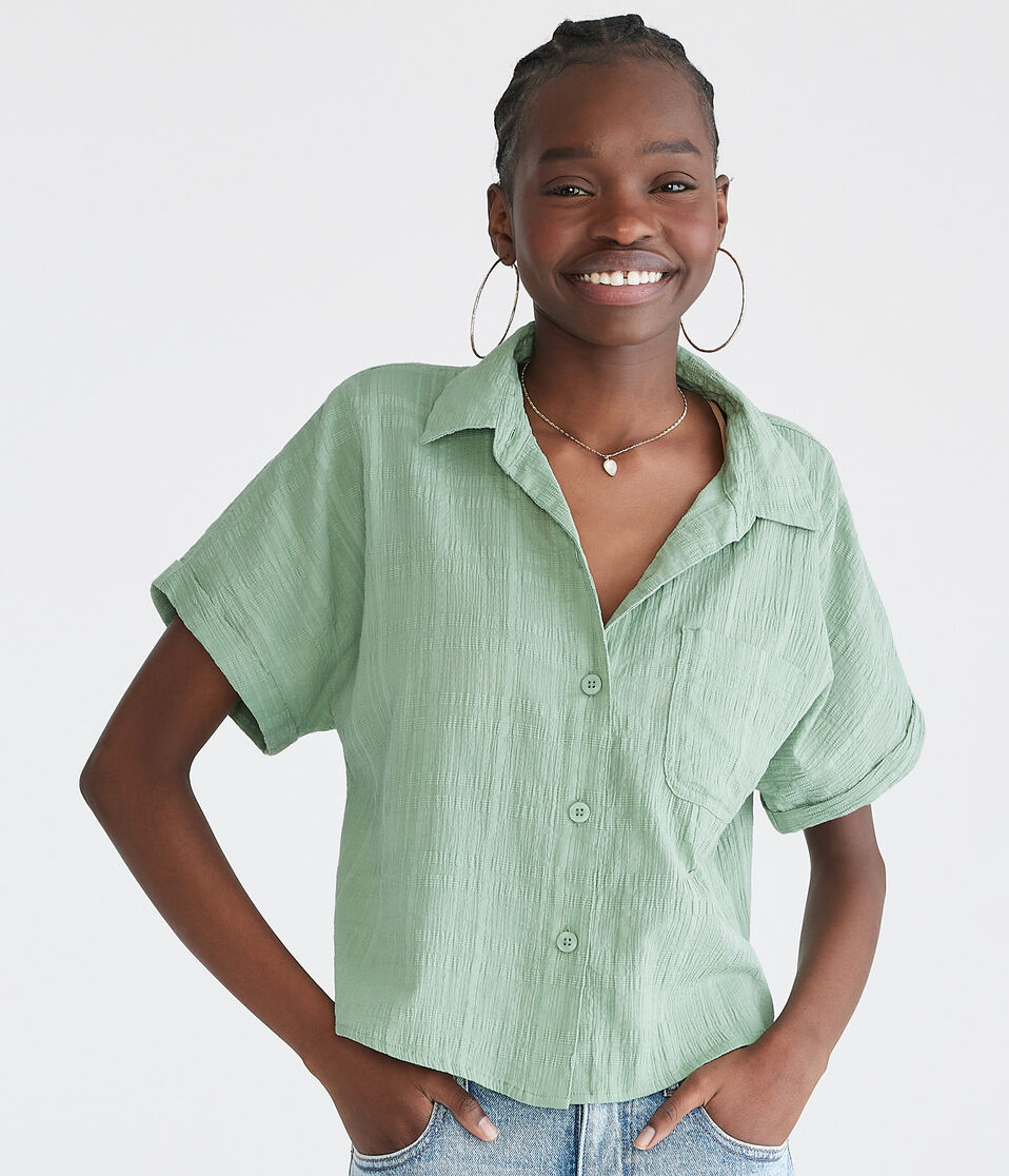 Crosshatch Camp Shirt