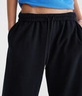 Cloud Soft Mid-Rise Wide Leg Sweatpants