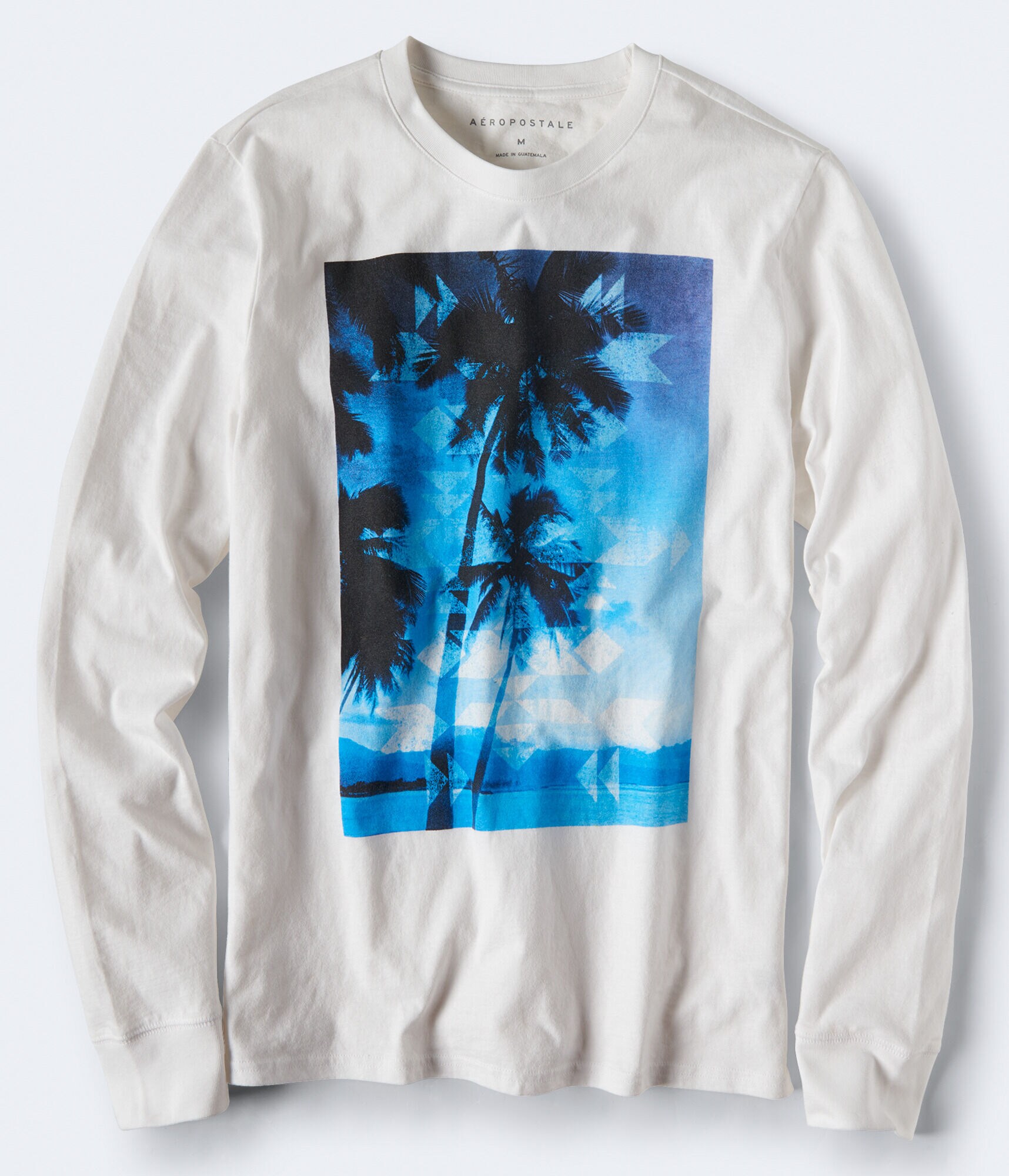 Long Sleeve Ocean Palms Graphic Tee