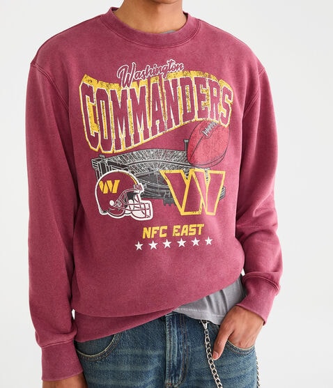 Washington Commanders Stadium Crew Sweatshirt Washington Commanders Stadium Crew Sweatshirt