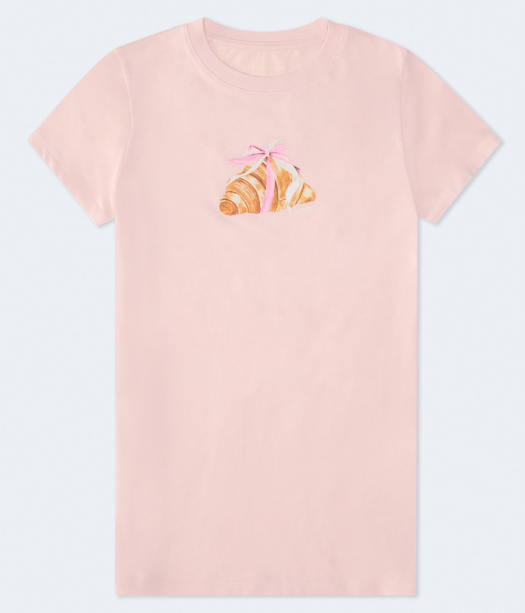 Croissant Bow Graphic Tee