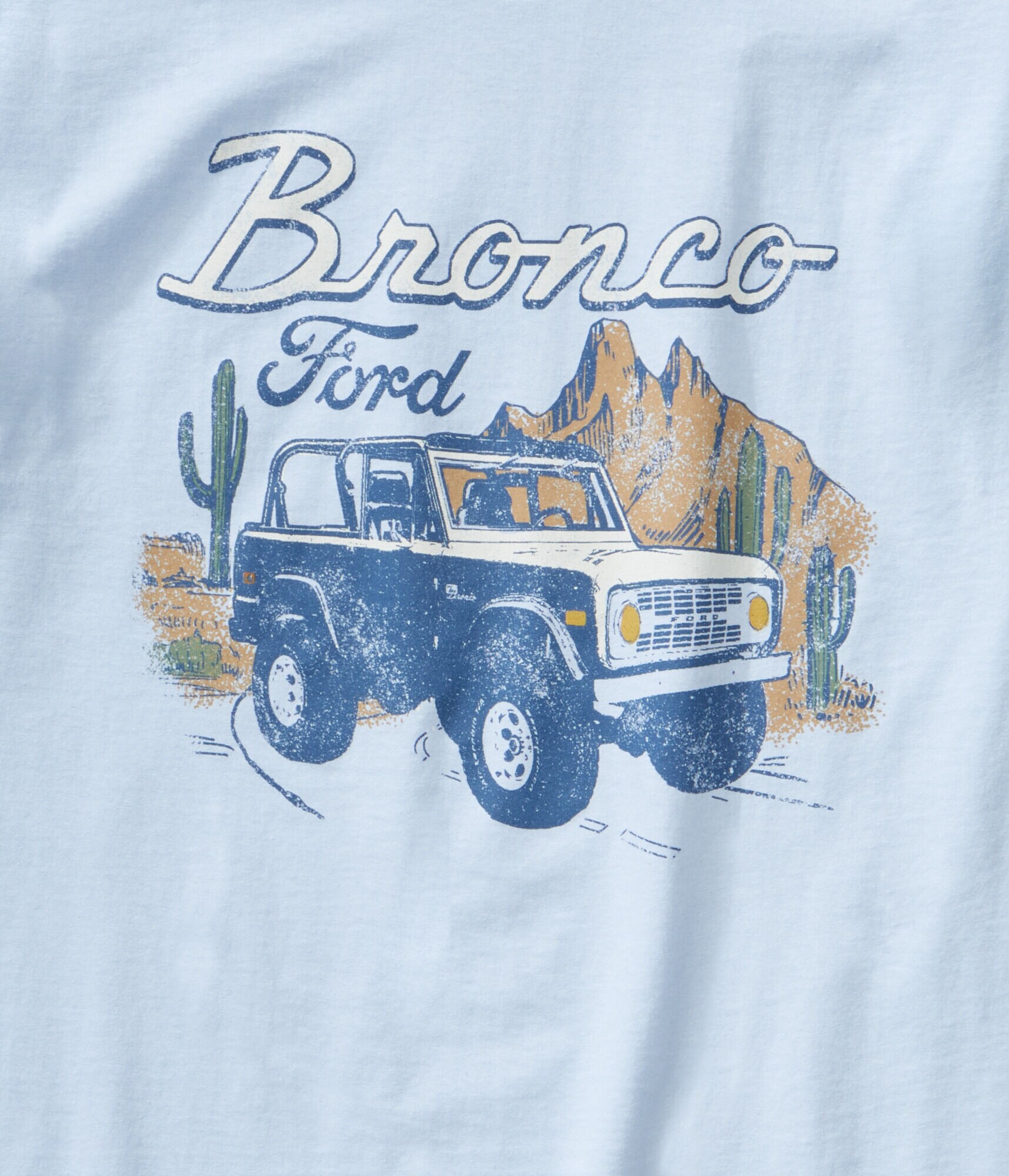 Ford Bronco Desert Oversized Graphic Tee
