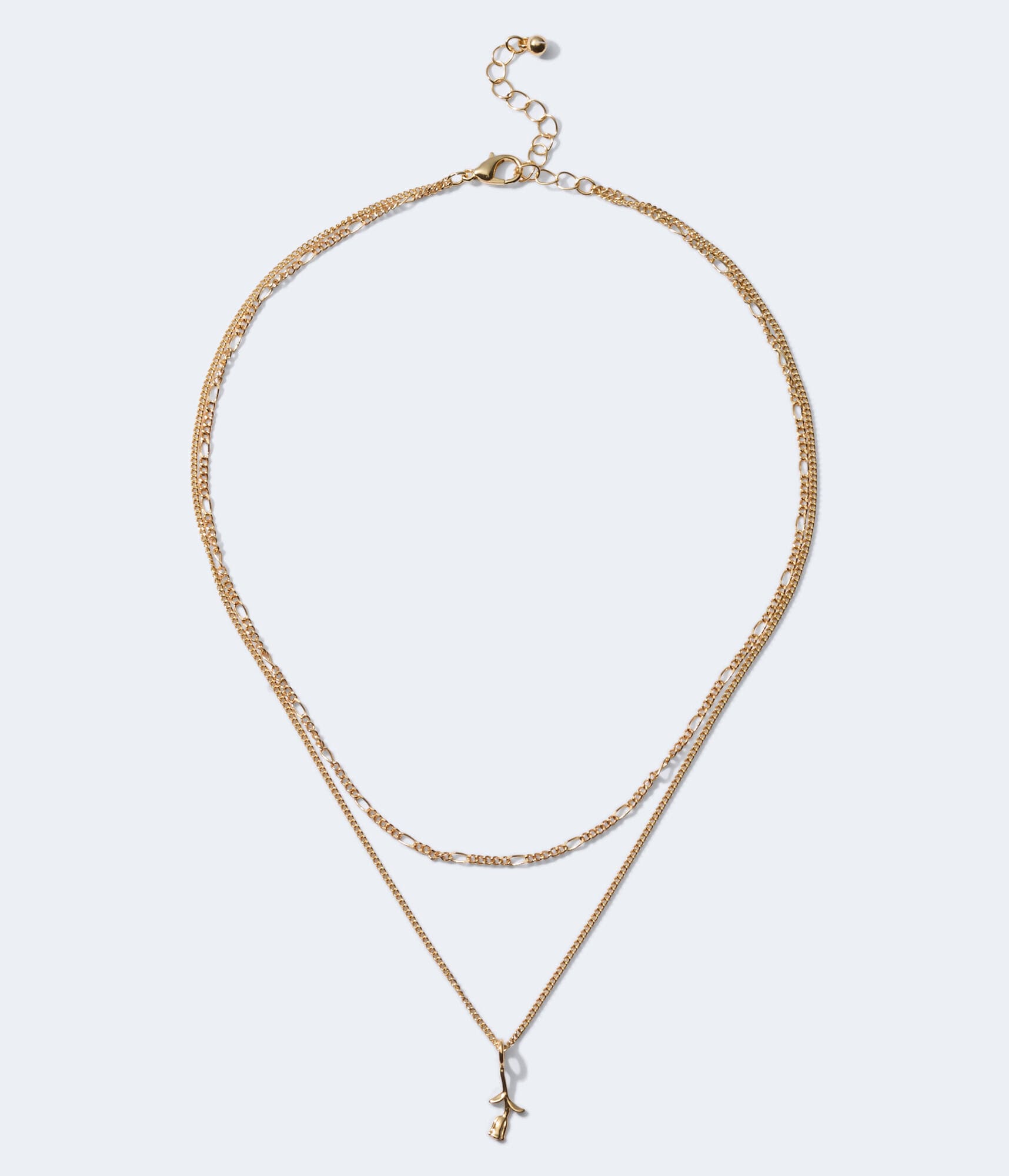 Rose Dual-Strand Necklace