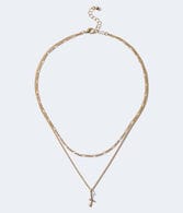 Flower Dual-Strand Necklace
