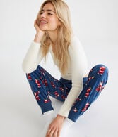 Boombox Santa Polyfleece Sleep Joggers
