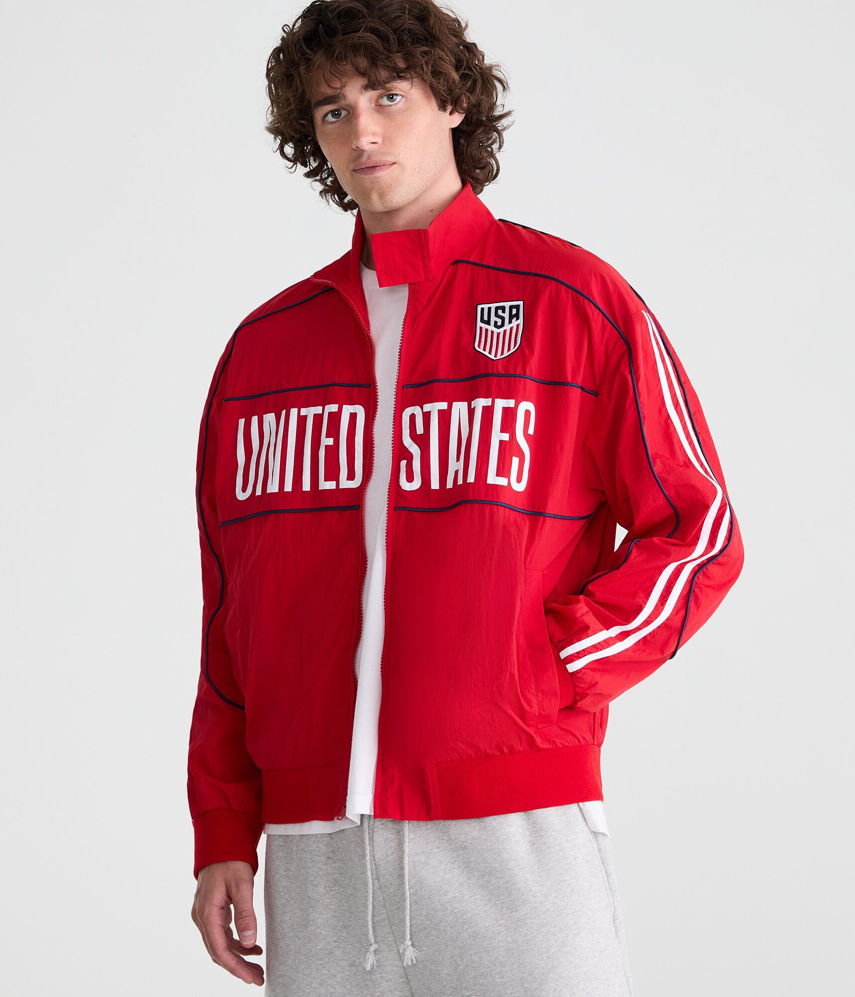 US Soccer Full-Zip Track Jacket