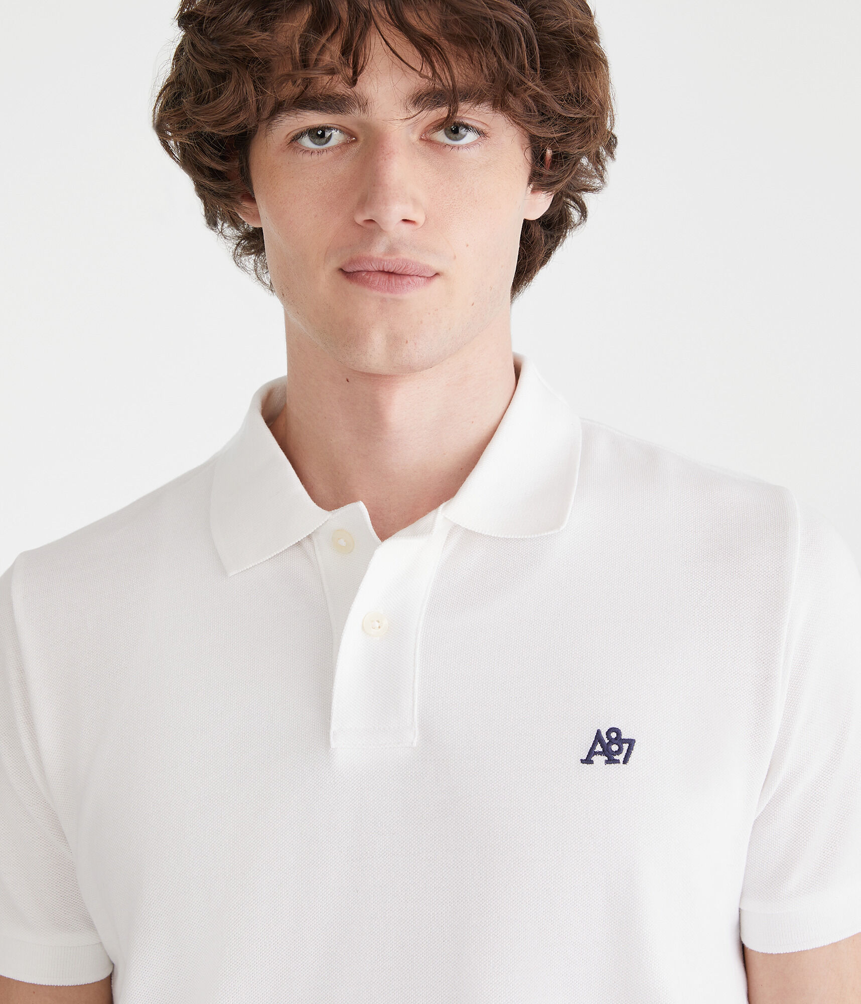 Eco A87 Logo Piqu&eacute; Polo