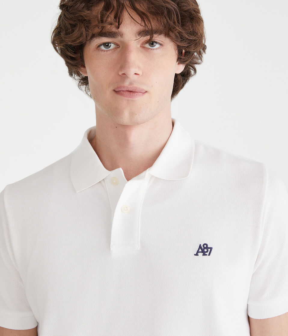 Eco A87 Logo Piqué Polo