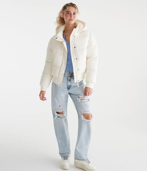 Midweight Hooded Puffer Jacket Midweight Hooded Puffer Jacket