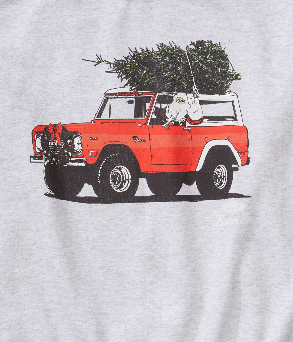 Ford Bronco Santa Crew Sweatshirt1