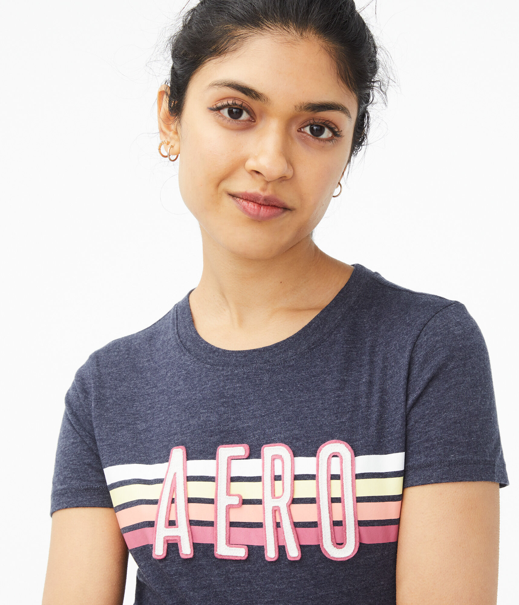 Aero Stripes Graphic Tee