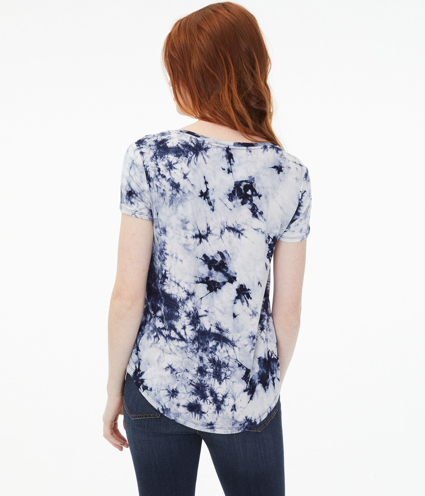 Seriously Soft Tie-Dye V-Neck Tee