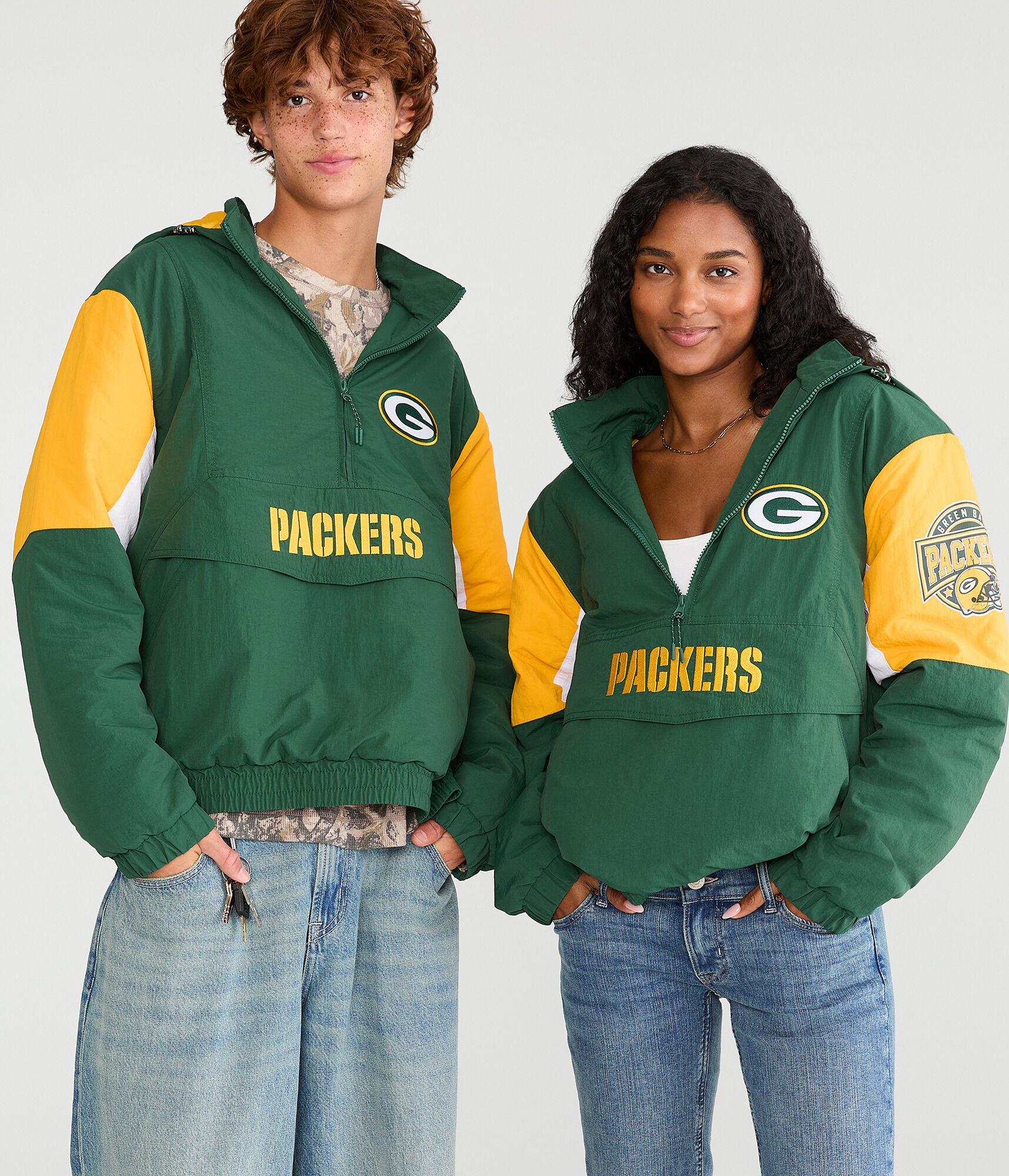 Green Bay Packers Hooded Sideline Jacket