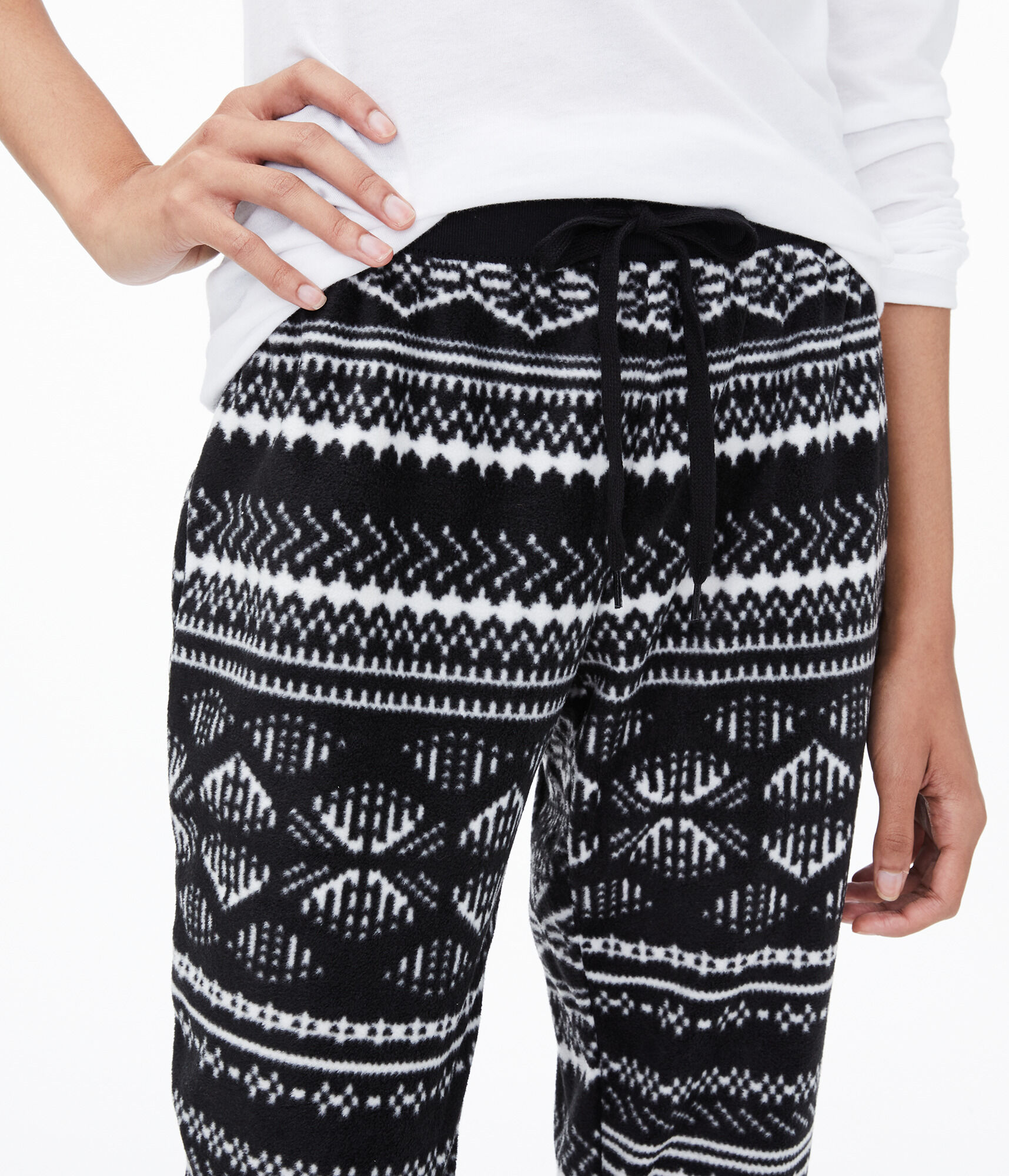 Fair Isle Polyfleece Joggers