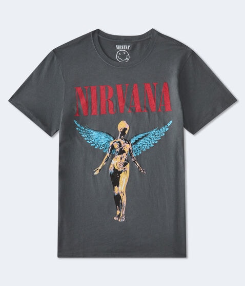Nirvana In Utero Relaxed Graphic Tee Nirvana In Utero Relaxed Graphic Tee
