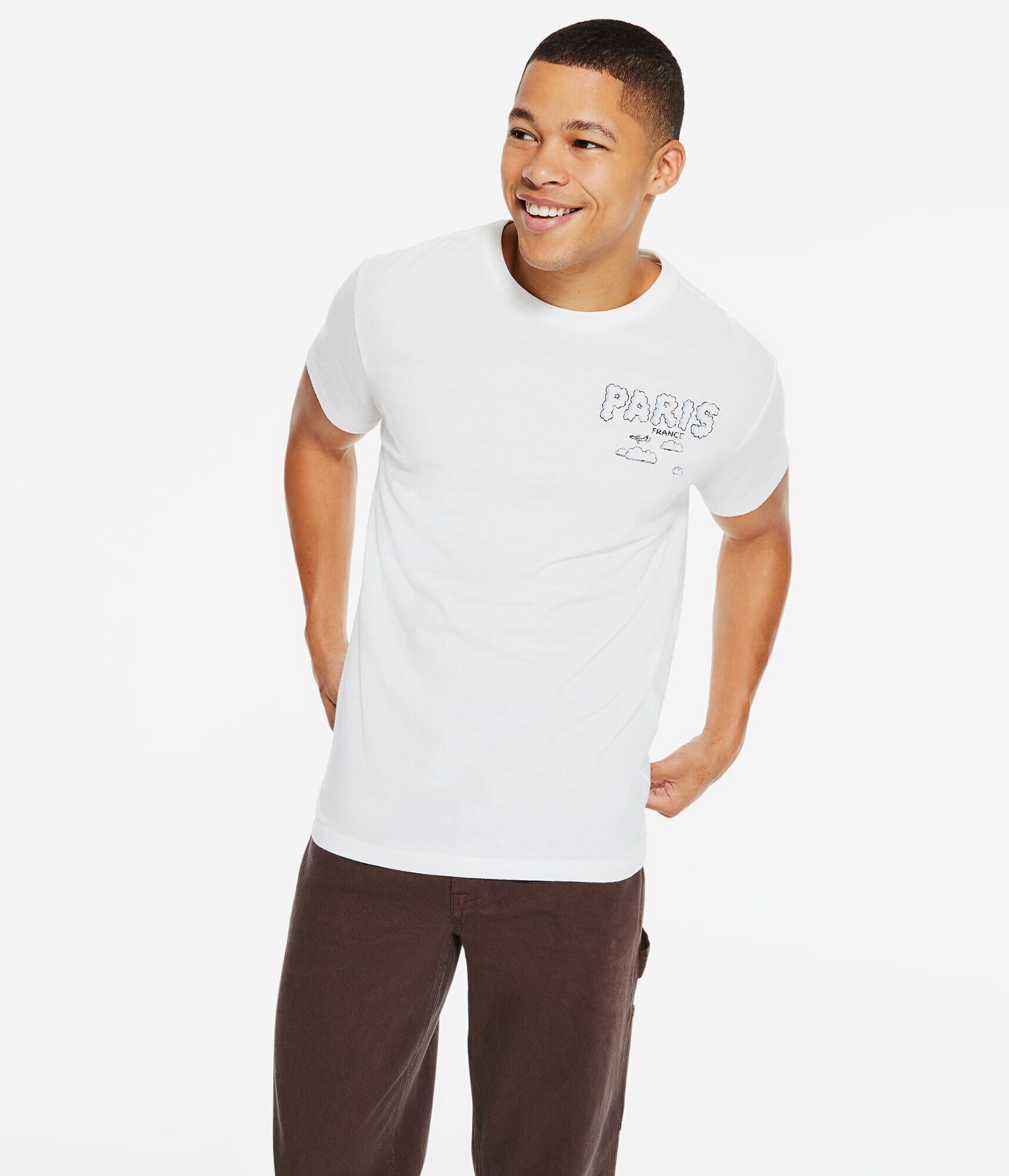 Paris Cloud Graphic Tee