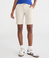 Low-Rise Uniform Bermuda Shorts