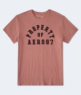 Property Of Aero Appliqué Graphic Tee