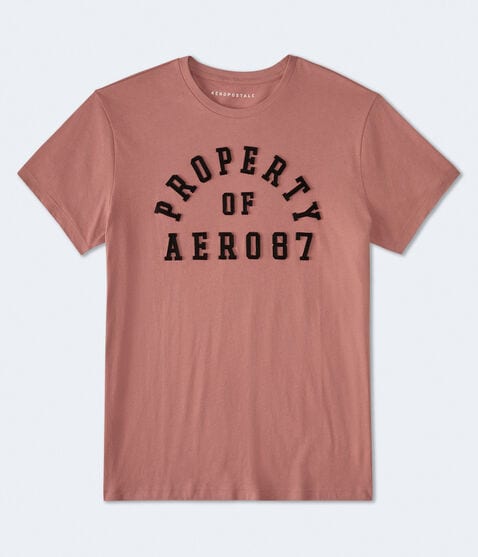Property Of Aero Appliqué Graphic Tee Property Of Aero Appliqué Graphic Tee