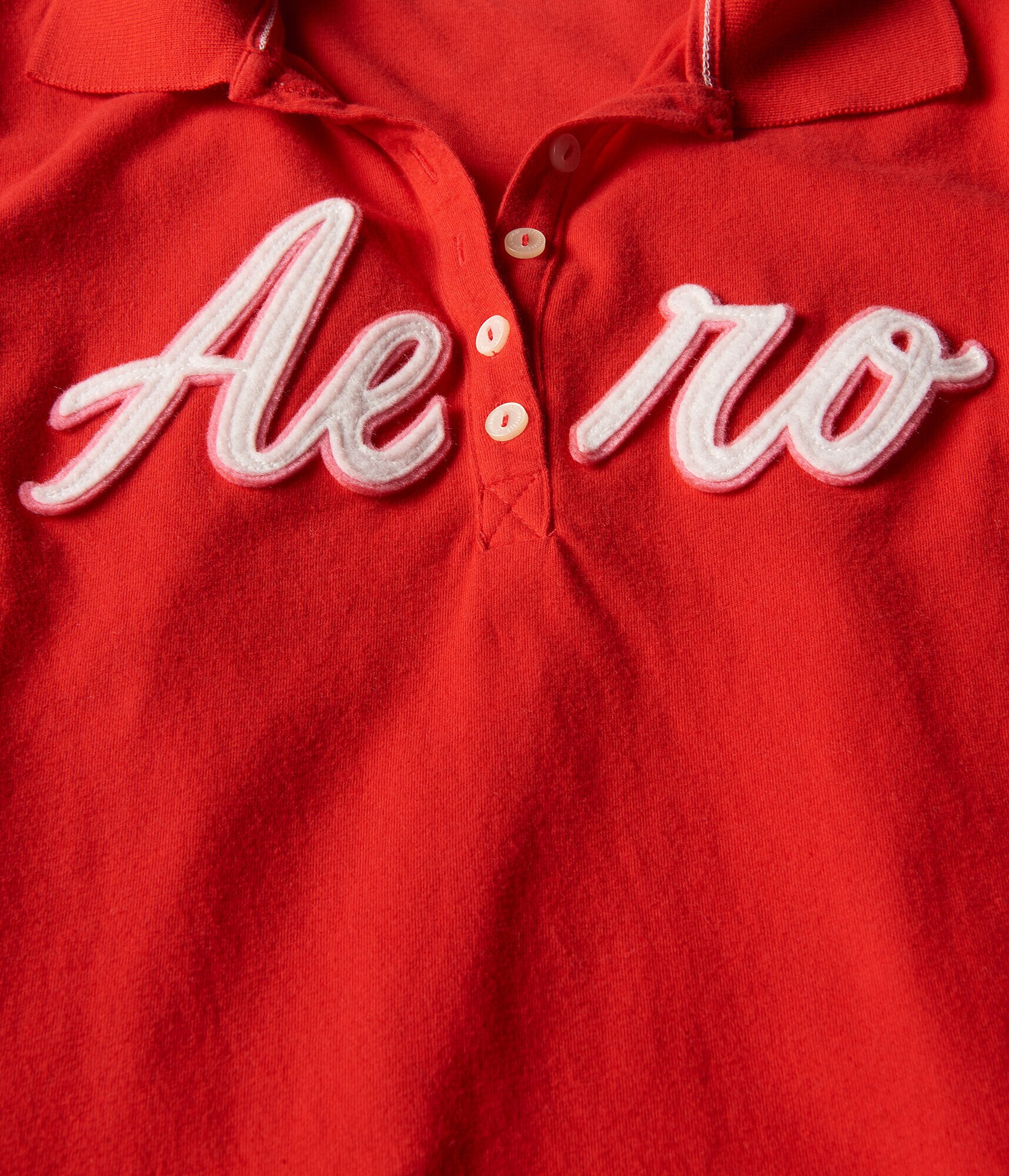 Aero Logo Graphic Jersey Polo