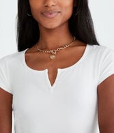 Buttery Soft Notch-Neck Tee
