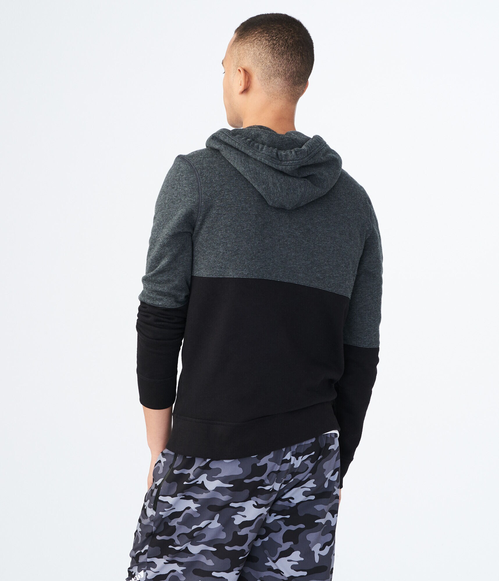 New York 87 Colorblock Full-Zip Hoodie