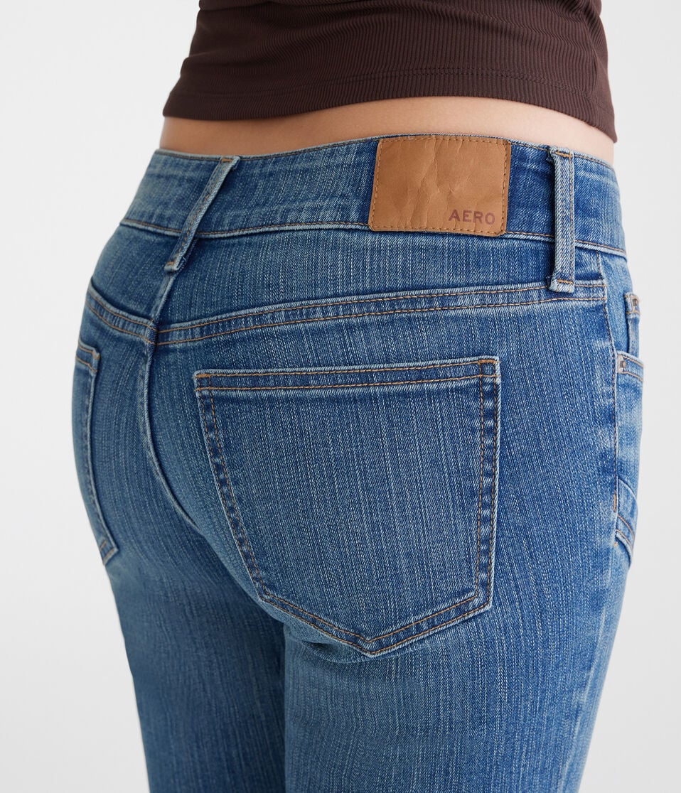 Low-Rise Flare Jean