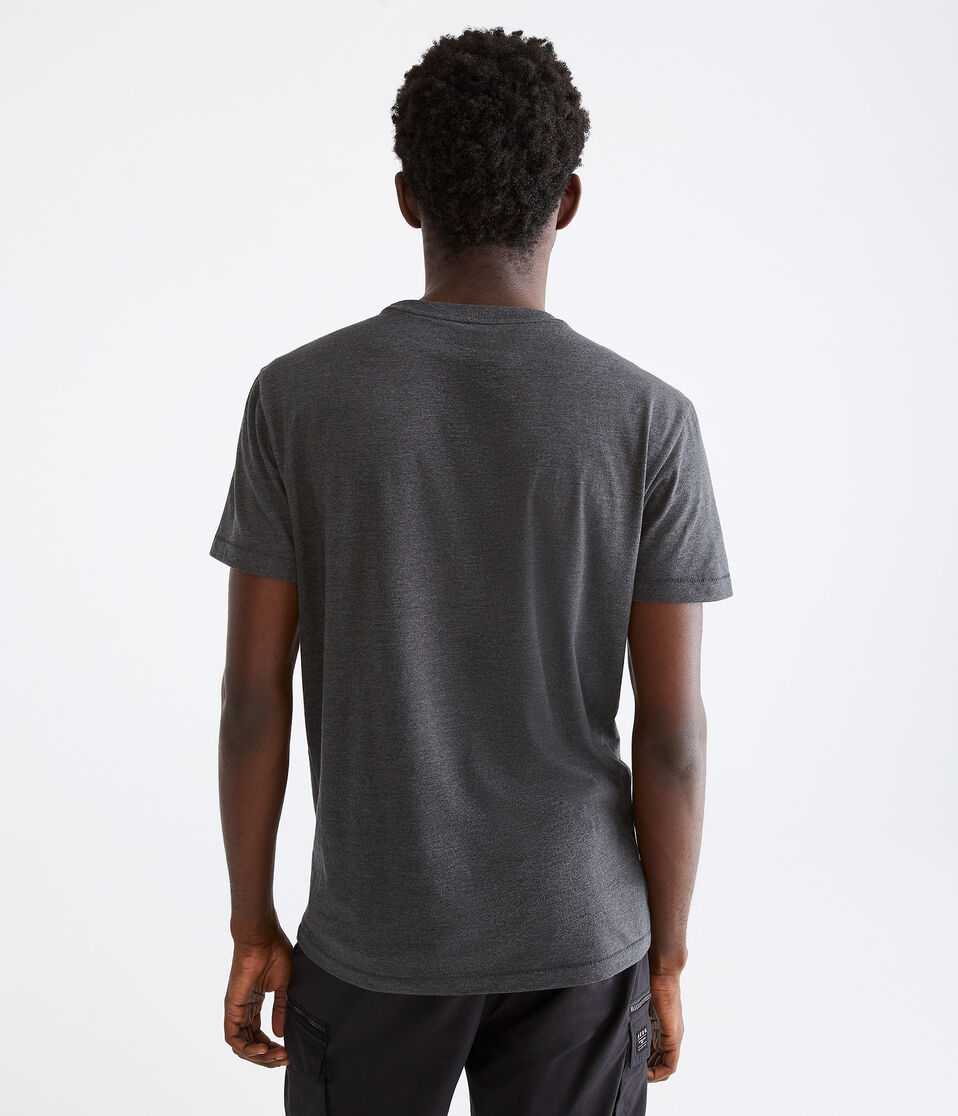 Aero New York Box Logo Appliqué Graphic Tee