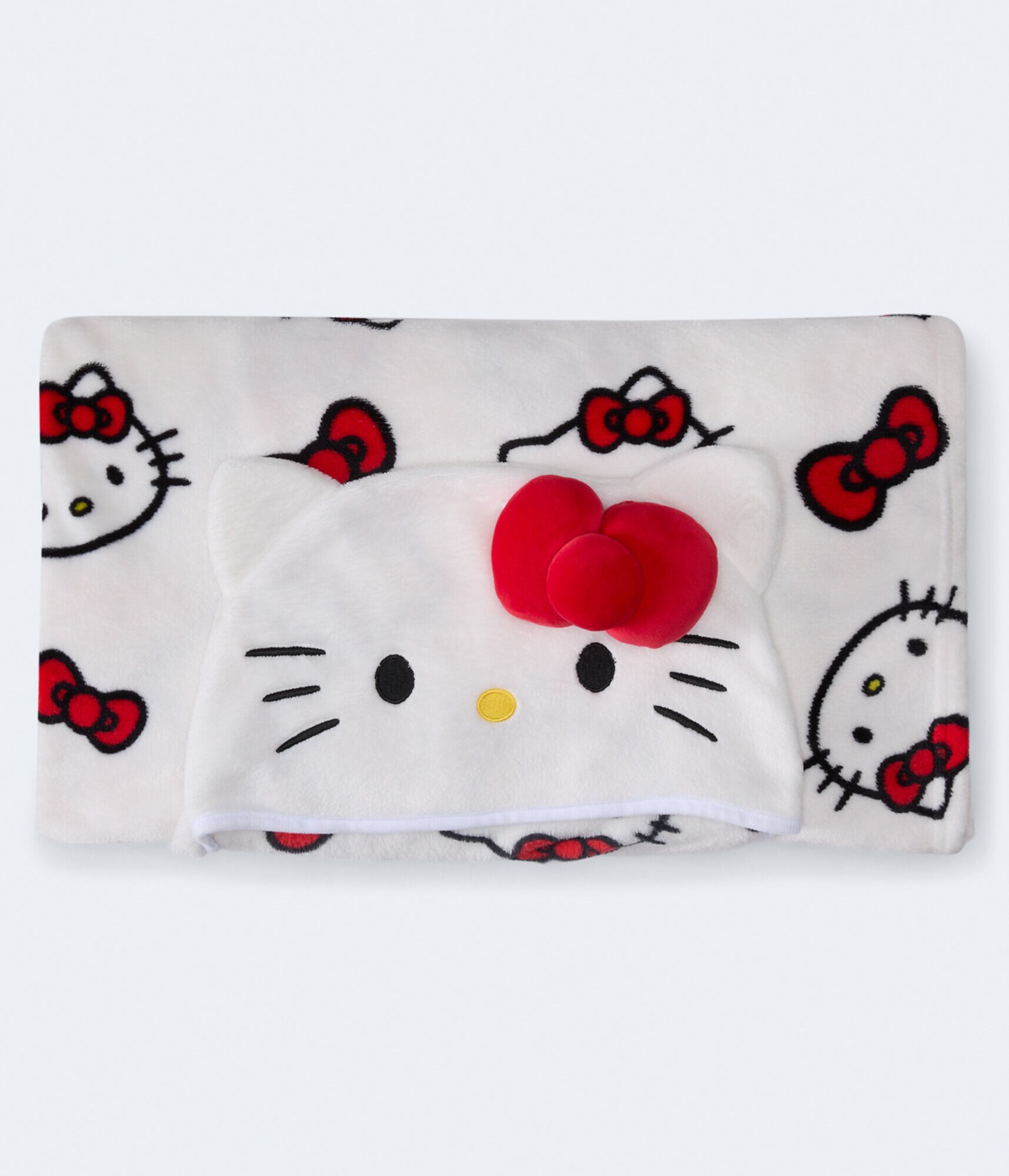 Hello Kitty Hooded Blanket