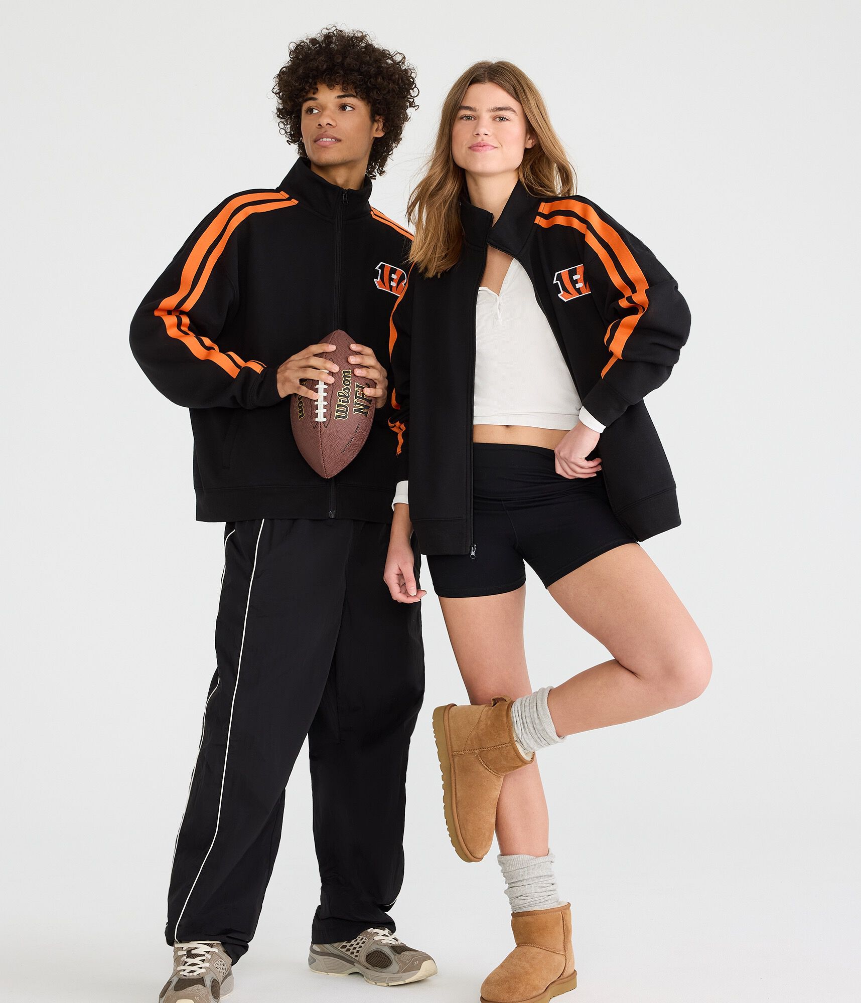 Cincinnati Bengals Fleece Track Jacket