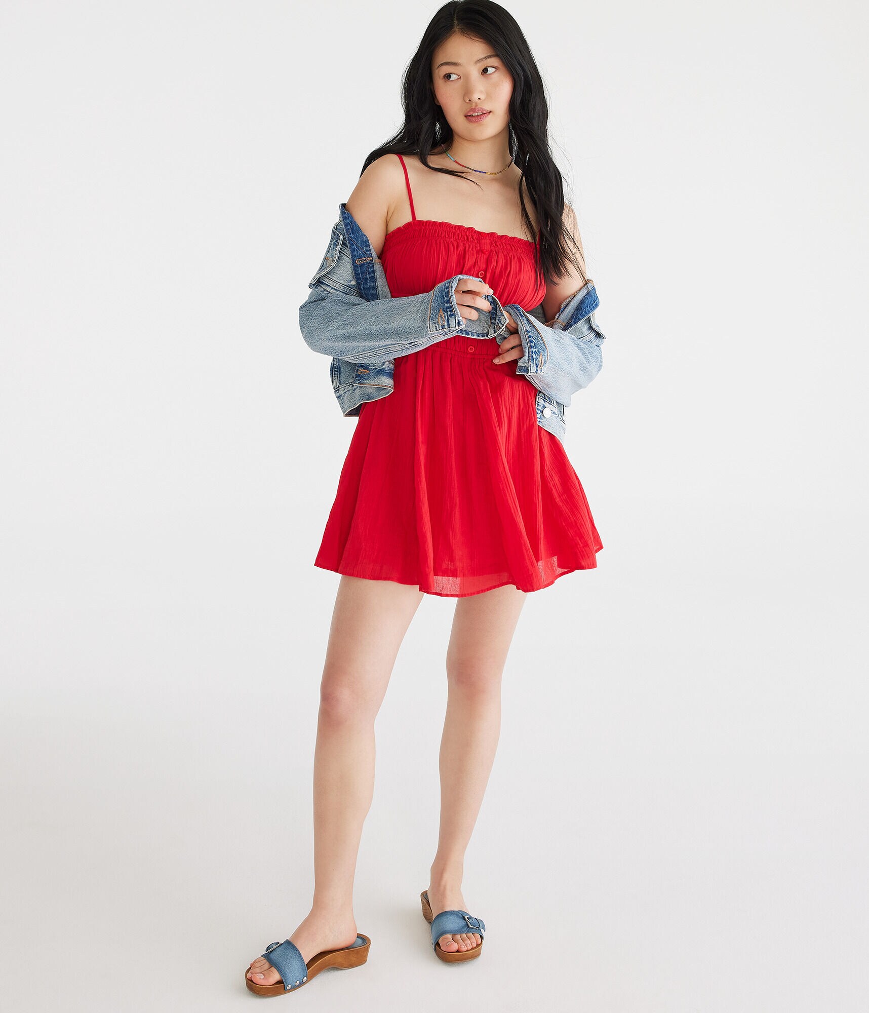 Venoy Square Flared Dress ワンピース (2 color) Mid-Length Flared Dress Pink Wool and Silk Shantung | DIOR